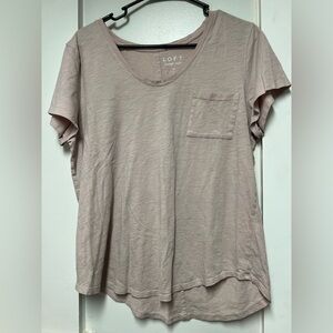 LOFT Women's Blush Short Sleeve Tee